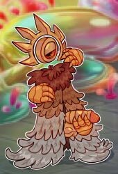 auglur cyclops feathers floating_hands gold male_only monster my_singing_monsters rare_auglur solo_malemale tatzelral uncut