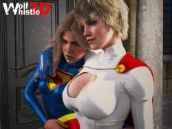 kara danvers from dc by wolfwhistle3d