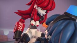 1boy 1girls 3d amateurfool animated blue_hair breasts breasts_out cowgirl_position cum cum_in_pussy cum_inside dell_spencer female male male/female mimi_sentry opennsfwsp pussy rape red_hair riding robot robot_boy robot_girl sex sound source_filmmaker straight tagme team_fortress_2 vaginal_penetration vaginal_sex video
