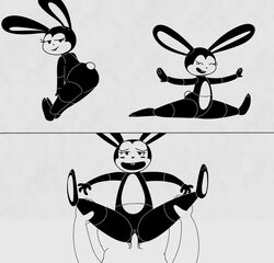 animatronic anthro bedroom_eyes black_and_white blush bonnie_(fnaf) buckteeth closed_eyes cute female five_nights_at_freddy's fucked_silly half-closed_eyes human lagomorph leg_grab machine male mammal monochrome penetration penis pose pov pussy rabbit robot rubber_hose rubberhose rule_63 seductive smile splits spread_legs spreading straight teasing teeth vaginal_penetration