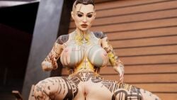 Jack (Mass Effect) Rule 34 Image