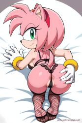 amy rose from sega by pinku