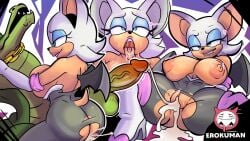 rouge the bat from sega by erokuman04