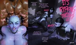 1girls 2boys 3d ahe_gao ahegao_face alpha_male bald black_body black_gloves black_on_white brainwashing bubble_ass bubble_butt chains chastity_cage chastity_device cum dark-skinned_male dark_skin doggy_style domination femboy forced_orgasm from_behind from_behind_position gay hellraiser hitchcock hood_up hooded horror huge_breasts interracial jizz little_penis loud_sex milf mind_break mindbreak muscular muscular_male orgasm rough_sex shaking_breasts shared_senses sissification sissy sissygasm size_difference swinging_breasts