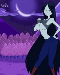 1girls 2025 2d 2d_animation adventure_time animated areola areolae ass ber00 bermasin big black_hair breast_expansion breast_growth breast_growth_(enlargement) breasts breasts_bigger_than_body breasts_bigger_than_head breasts_bigger_than_torso breasts_out cartoon_network fang_marks female female_focus female_only grey_body hammerspace hand_on_ass hidden_buxom huge_breasts hyper hyper_areolae hyper_breasts hyper_nipples jeans large_breasts long_hair looking_at_viewer marceline marceline_abadeer marceline_the_vampire_queen moon moonlight night night_sky no_sound short_sleeves showing_breasts showing_off standing tagme tree trees twitter_link video wink winking winking_at_viewer yetig_gif_renaissance