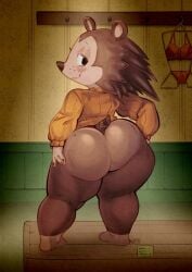 sable able from animal crossing by xu53r