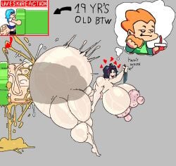 breasts friday_night_funkin futa_with_female futanari gigantic_breasts huge_ass huge_cock hyper_ass hyper_breasts hyper_butt hyper_penis live_reaction_(meme) long_penis mixeler nene_(newgrounds) not_ntr pico_(newgrounds) size_difference ski_(friday_night_funkin) skyverse tall_female vaginal_penetration varix_(edit) warp_pipe yellow_cum