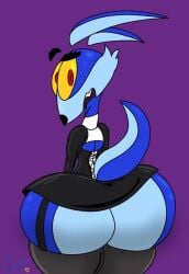 2025 2d 2d_(artwork) absurd_res activision anthro anthro_male anthro_only artist_name ass ass_cleavage ass_marks back back_turned background background_text bible bible_black_only big_ass big_butt big_butt_(male) big_butt_cheeks big_buttocks big_thighs black_dress blue_body blue_fur blue_tail blue_tail_tuft butt_cheeks butt_markings cleavage cleavage_dress clothed clothing corset corset_only cosplay costume costume_transformation crash_(series) digital_drawing_(artwork) dot_eyes evodevio67 eyebrows fanart fangs fangs_out femboy femboy_focus femboy_only fur garter_straps garters giant_ass holy holy_woman huge_ass huge_buttocks huge_thighs kangaroo looking_at_viewer looking_back looking_back_at_viewer male male_only male_penetrated male_pov massive_ass mouth mouth_open no_nut_november nun nun's_habit nun_costume nun_outfit purple_background red_sclera request requested ripper_roo simple_background sketch skirt skirt_lift skirt_suit stockings surprised surprised_reaction tail teeth text the_conjuring the_nun thick_ass thick_thighs thighs valak video_games yellow_eyes