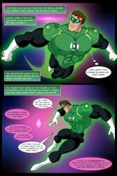 big_cock big_penis caucasian caucasian_male comic crystal_gem dc dcau english english_text flying green_lantern green_lantern_(series) green_lantern_corps hal_jordan huge_cock huge_penis justice_league male male_only masked mchlsctt709 muscles muscular muscular_male outer_space superhero text violet_lantern