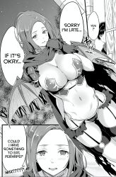 ass_visible_through_thighs bikini bikini_armor black_and_white cheat_mode_farming_in_another_world demon demon_girl demon_wings demoness english english_text greyscale irone_momo kimura_neito large_breasts monochrome more_at_source skindentation succubus succubus_wings text text_bubble thighhighs translated yuru_fuwa_noka_no_moji_bake_skill yurufuwa_nouka_no_mojibake_skill:_isekai_de_catalog_tsuuhan_yattemasu