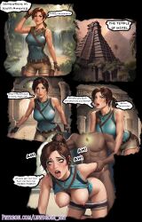 lara croft from tomb raider by lewdrose