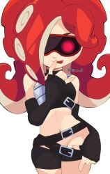 clothed kiirono octarian octoling octoling_girl octoling_rival splatoon undressing undressing_self