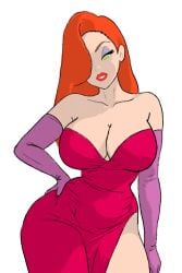 1girls 2d 2d_(artwork) 2d_artwork big_breasts cleavage disney dress female gloves green_eyes jessica_rabbit leg_slit orange_hair purple_eyeshadow purple_gloves red_dress red_hair self_upload shaded solo thick_thighs who_framed_roger_rabbit wide_hips
transformart