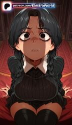 wednesday addams from patreon by electroworld