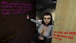 3d alternative_elizabeth_(comic) big_breasts bioshock bioshock_infinite black_hair breasts busty comic comic_page elizabeth_comstock female female_focus hourglass_figure long_hair male male_pov maleartifex pale-skinned_female pale_skin pov prostitution sex tagme wide_hips