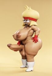 1futa 3d 3d_model ai ai_generated big_ass big_breasts big_butt blonde_hair boots carol_(ok_k.o.!_let's_be_heroes) carol_kincaid futa_only futanari futanari_only headband milf mother ok_k.o.!_let's_be_heroes red_headband seductive simple_background solo solo_futa tagme thicc thick_ass thick_butt thick_legs thick_thighs voluptuous voluptuous_futa voluptuous_futanari vulkyasha_(style) white_boots