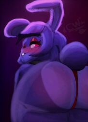 3d big_ass bonfie bonfie_(cally3d) bonfie_(cryptia) bonfie_(cryptiacurves) bonnie_(cally3d) bonnie_(fnaf) bubble_butt cally3d cartoonwizzard close-up cryptiacurves fazclaire's_nightclub five_nights_at_freddy's fnaf fnia fredina's_nightclub low-angle_view showing_ass