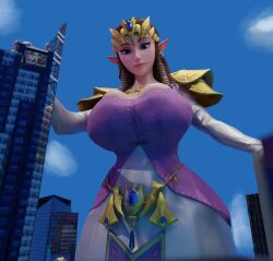 princess zelda from nintendo by huckleberry8181