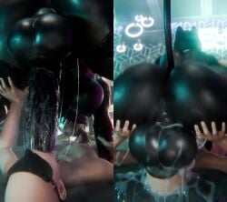 1boy 1futa 2025 3d animal_ear_headwear animal_penis balls balls_on_face big_balls big_penis breasts cat_ear_helmet cum cum_on_balls cum_on_face cum_string deepthroat deepthroat_facesitting dickgirl doctorpurple2000 futa_on_male futadom futanari headgear heaven_(jinsang) horsecock horsecock_futa huge_breasts intersex intersex/male latex latex_clothing latex_suit male massive_balls massive_penis medial_ring oral oral_creampie original_character penis sex tagme tail testicles_clench throat_fuck