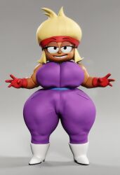 1girls 3d 3d_model ai ai_generated big_ass big_breasts big_butt blonde_hair boots carol_(ok_k.o.!_let's_be_heroes) carol_kincaid female female_focus female_only headband milf mother ok_k.o.!_let's_be_heroes red_headband seductive simple_background solo solo_female tagme thicc thick_ass thick_butt thick_legs thick_thighs voluptuous voluptuous_female vulkyasha_(style) white_boots