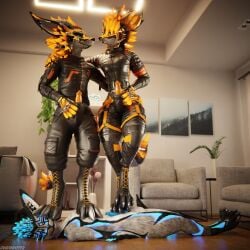 1:1 3d_(artwork) absurd_res animal_genitalia animal_penis anthro anthro_on_anthro arms_tied arms_tied_behind_back balls biped black_body black_boots black_claws black_clothing black_footwear black_fur black_shoes blender_(artwork) blender_cycles blue_body blue_fur blue_penis bondage bondage boot_on_penis boots bottomwear bound canid canine canine_genitalia canine_penis canis claws clothing cock_and_ball_torture crush daztilization depth_of_field digital_media_(artwork) dominant dragonplayer dragonplayer_(character) erection feet foot_fetish foot_on_chest foot_on_head foot_on_neck foot_on_penis foot_play footwear fox fur genital_torture genitals goth_boots grey_body grey_fur group hair hi_res hindpaw inside jacket jex jexouium knot leather leather_boots leather_bottomwear leather_clothing leather_footwear leather_jacket leather_pants leather_topwear legs_tied living_room lying lying_on_ground male male/male mammal multicolored_body nardoragon nude on_ground on_one_leg open_mouth orange_body orange_fur pain pants pawpads paws penis penis_squeeze reflection rexouium sex shoes slim slim_anthro slim_male slim_sub smile standing standing_on_another standing_on_head standing_on_penis stepped_on submissive submissive_male tail teeth toe_claws toes topwear torture trampling trio white_body white_fur