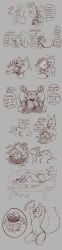 absurd_res anthro death digestion fatal hi_res long_image oral size_difference tall_image vore