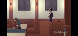 animated animation gay gay_sex ghostgocensorme mp4 priest tagme video werewolf