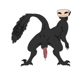 dinosaur feral feral_only furry futa_on_female futanari giggly_buns intersex shell shelly_(dandy's_world) twisted_shelly_(dandy's_world)