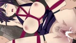 1girls 2d 2d_animation 3boys akinoya animated arms_up big_breasts blush blush bondage bouncing_breasts breasts breasts_out breasts_out_of_clothes censored clothed_female clothing cum cum_in_pussy cum_in_pussy cum_inside female female_only forced high_resolution highres jigokuraku legs_apart long_hair looking_at_viewer male male/female male_pov mosaic_censoring mp4 multiple_boys nipples paid_reward penis penis_in_pussy pov purple_eyes purple_hair pussy raped raped_girl restrained rope_bondage sound sound_effects spread_legs straight straight tagme vagina vaginal_penetration vaginal_sex video yuzuriha_(jigokuraku)