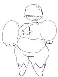 bbw breasts chubby chubby_female dandy's_world female female_focus female_only gigi_(dandy's_world) no_artist_signature no_watermark roblox roblox_game sfw unknown_artist