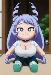 ai_generated big_breasts long_hair marketable_plushie my_hero_academia nejire_hado