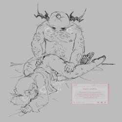 2boys blush coffindiner cum dusekkar_(forsaken) forsaken_(roblox) gay gay_sex hairy_male male request roblox roblox_game robloxian sketch strawpage_request sweat tagme taph_(forsaken) thigh_sex thighfuck yaoi