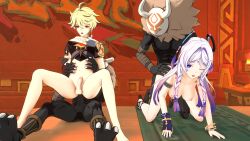 aether (genshin impact) from genshin impact by pine nsfw