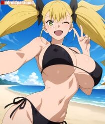 1girls ai_generated aindroidparanoid ass ass big_ass big_breasts big_butt bikini blonde_hair breasts busty cleavage curvy cute fat_ass female female_only hair hi_res hips huge_ass huge_breasts human kaiju kaiju_no.8 kikoru_shinomiya large_ass large_breasts legs narrow_waist selfie slim_waist swimsuit tagme thick_ass thick_thighs voluptuous waist wide_hips