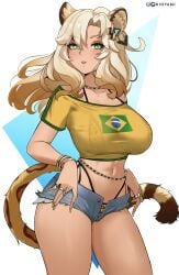 1girls big_breasts breasts curvaceous curvy curvy_female female female_focus female_only genshin_impact hi_res highres hioyami huge_breasts kemonomimi large_breasts long_hair looking_at_viewer mihoyo slim_waist solo solo_female solo_focus thick_thighs thighs wide_hips xilonen_(genshin_impact)