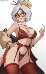 1girls big_breasts blush blush breasts curvaceous curvy curvy_female female female_focus female_only hi_res highres hioyami huge_breasts light-skinned_female light_skin long_hair nintendo purah slim_waist solo solo_female solo_focus the_legend_of_zelda thick_thighs thighs wide_hips