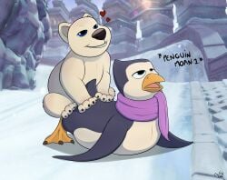2020s 2021 2boys 3d_background anal bear crash_(series) crash_team_racing_(series) crash_team_racing_nitro-fueled gay male male_only mcfan penguin penta_penguin polar_(crash_series) polar_bear screencap_background tagme video_games yaoi