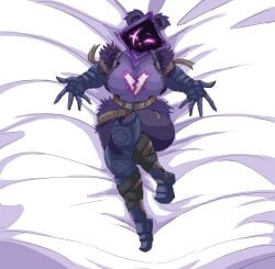 ass big_ass big_breasts big_butt big_thighs big_titties breasts curvaceous curvaceous_female curvaceous_figure curvy curvy_figure curvy_hips epic_games female fortnite furry furry_female furry_only mulyshav purple_body purple_fur raven_team_leader raven_team_leader_(fortnite)
