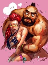 2015 2d busty capcom condom crimson_viper female female_focus from_behind from_behind_position hourglass_figure male milf nude nude_female nude_male nudity sex standing standing_sex street_fighter tagme used_condom wide_hips xxx1320 zangief