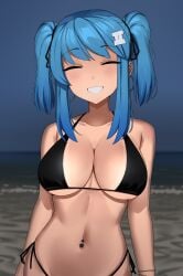beach ii_(peps_art) night original peps_art