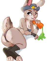 black_panties bra disney fivel fur judy_hopps panties solo zootopia