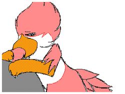 animated avian avian_(starbound) beak beakjob blush closed_eyes cum cum_in_mouth cum_inside cute feathers fellatio flipnote loop maladash male oral penis red_feathers satisfied sex starbound swallowing swallowing_cum talons tongue vast_white video_games yaoi