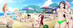 14girls 6+girls anus ass beach bikini bleach bulma_briefs chichi crossover dragon_ball dragon_ball_z erza_scarlet fairy_tail female female_only hisui_e._fiore human hyuuga_hinata large_breasts leafa lucy_heartfilia matsumoto_rangiku multiple_girls nami naruto neeba nico_robin nipples nude one_piece outdoors pussy rangiku_matsumoto rosario+vampire sakura_haruno shirayuki_mizore swimsuit sword_art_online sword_art_online:_fairy_dance uncensored whentai yuri yuuki_asuna