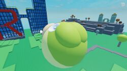 1boy floating flying inflated inflation inflation_fetish nick_hackinson nicked1337 roblox roblox_hq roblox_studio robloxian spherical_inflation
