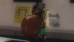 3d alley breast_expansion digested digested_prey digestion inkling marina_(splatoon) mass_vore multiple_prey pestilad post_vore same_size_vore soft_vore splatoon splatoon_2 thigh_expansion unwilling unwilling_prey vore