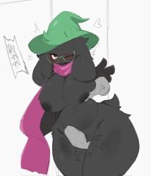 female ralsei from deltarune by enexofme