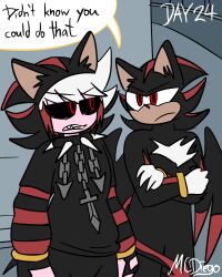 1boy ash_(ashdiary) balls boner bulge bulge_through_clothing bulge_under_clothes chains challenge collar demon dialog dialogue dialogue_box dialogue_bubble edgy emo emo_boy exhibition exhibitionism exhibitionist fur furry fursuit goth goth_boy hairy hairy_balls hairy_body hairy_male male male_only mcdiego no_nut_november oc original original_character outdoor_nudity outside public sega shadow_the_hedgehog shadow_the_hedgehog_(cosplay) skinsuit solo sonic_(series) sonic_the_hedgehog_(series) speech speech_bubble spiked_collar text text_box text_bubble