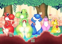 yoshi from mario (series) by redbenjamin