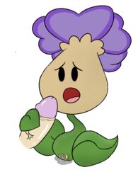 1girls female flora_fauna flower handjob human interspecies leafjob male mammal mario_(series) nintendo open_mouth paper_mario penis petunia_(paper_mario) plant pussy thunderfap vagina video_games