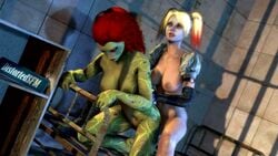 3d animated areola arm_support batman:_arkham_city batman:_arkham_knight batman_(series) big_breasts blonde_hair bouncing_breasts breasts completely_naked completely_naked_female completely_nude completely_nude_female dc dickgirl distortedsfm facepaint female from_behind futa_on_female futanari green-skinned_female green_skin hair harley_quinn harley_quinn_(arkham) harley_quinn_(arkham_knight) intersex large_breasts long_hair nipples nude pamela_isley poison_ivy poison_ivy_(arkham) poison_ivy_(arkham_city) red_hair rocksteady_studios sex source_filmmaker two_tone_hair video_games